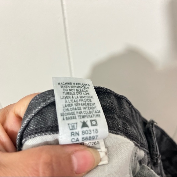 Lucky Brand 361 Vintage Straight Jeans Men’s  Gray  Size 31x32 Distressed - Picture 14 of 15